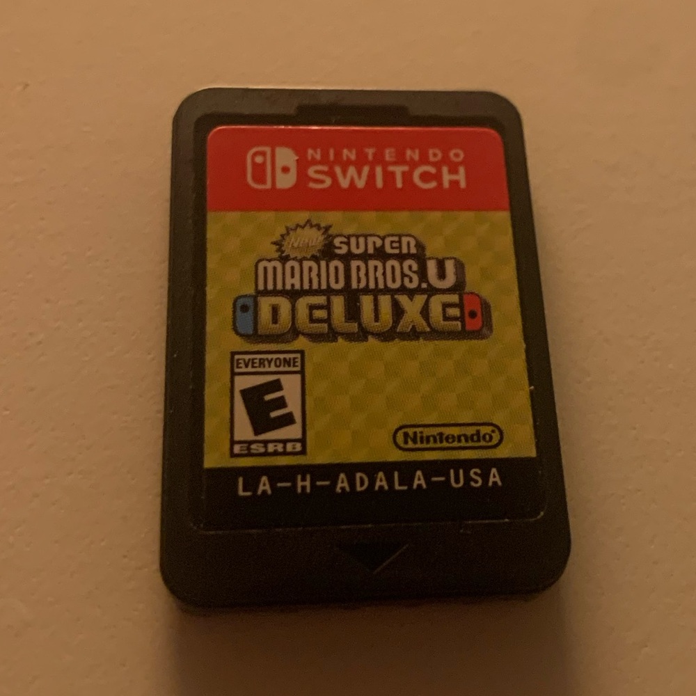 Super Mario bros u deluxe Nintendo switch game